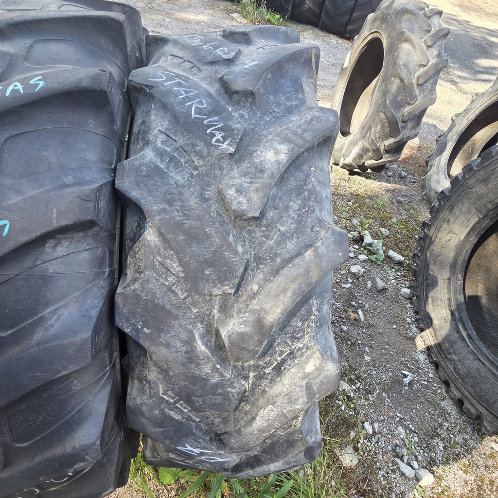 340/85R24 (13.6R24) 125A8 Starmaxx TR-110 Käytetty rengas 8mm DOT-16 (Laitakulunut)