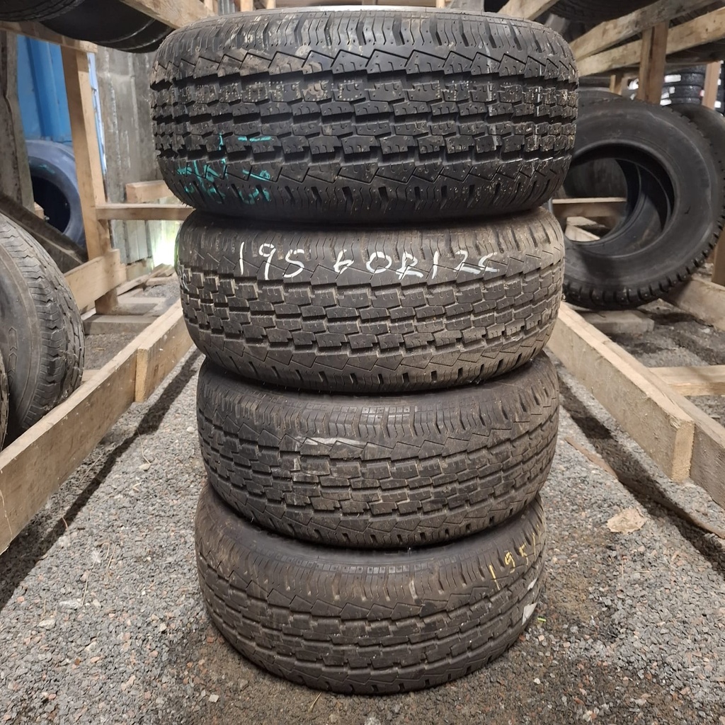 195/60R12C 108/106N FRT Security TR603 Käytetty kesärengas 5-6mm DOT-19 ja -22
