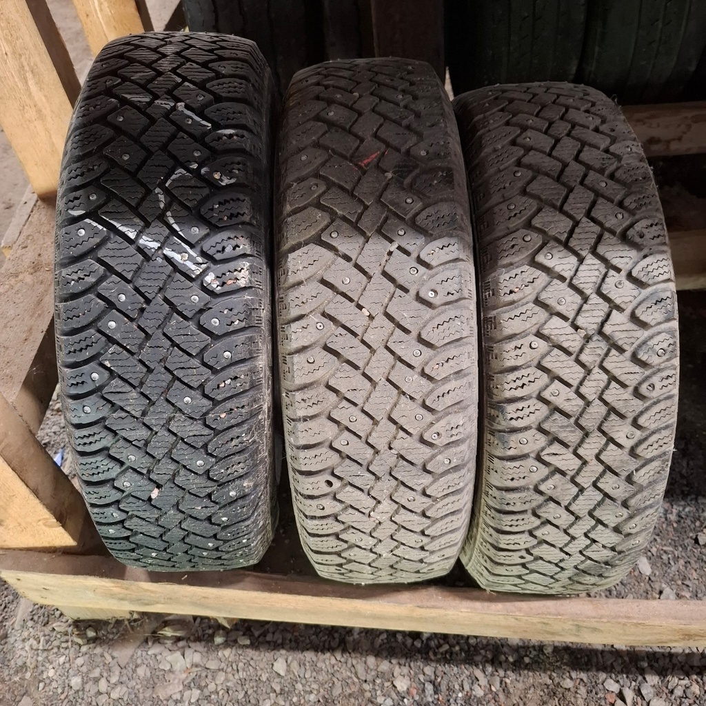 165/70R14 81Q Continetal Winterviking 1 Käytetty nastarengas 6-8mm DOT-03 ja -04