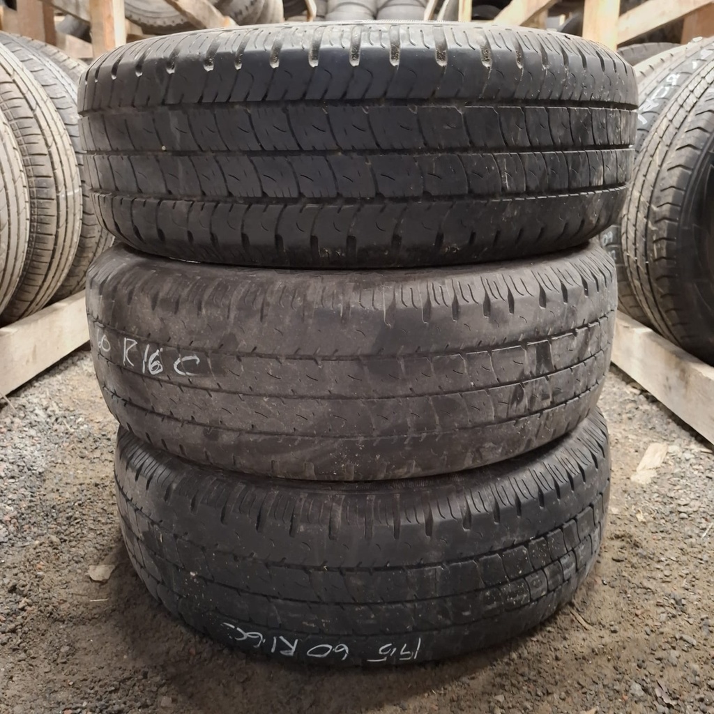 195/60R16C 99/97H Goodyear Gargo Marathon Käytetty kesärengas 4,5-6,5mm DOT-11 ja -13
