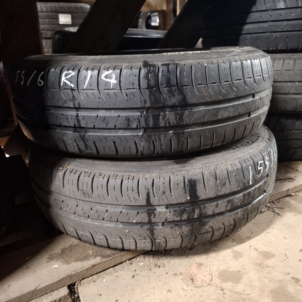 155/65R14 75T Michelin Energy Käytetty kesärengas 3mm DOT-14
