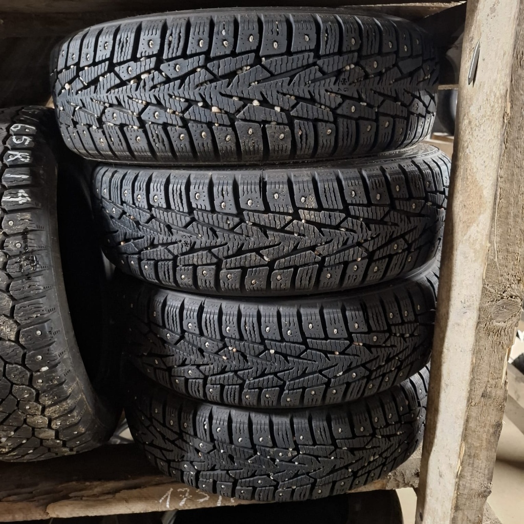 155/65R14 75T Nokian Nordman 7 Käytetty nastarengas 7,5mm DOT-18