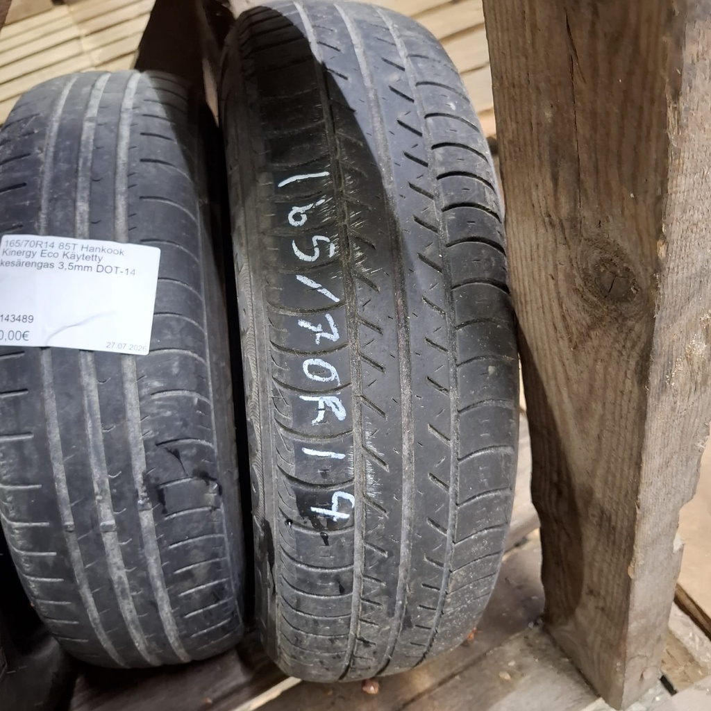 165/70R14 81T Firestone F-590 Käytetty kesärengas 4mm DOT-06