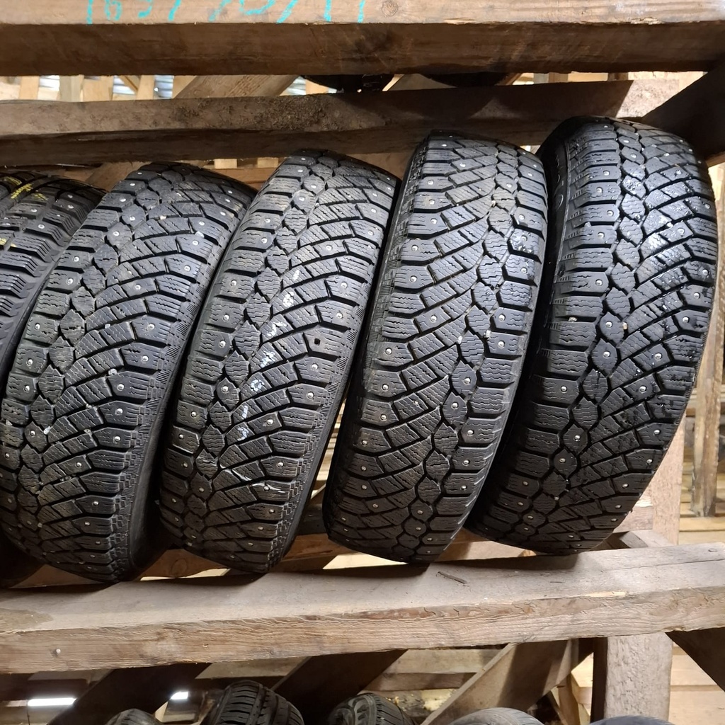 165/70R14 85T Continental IceContact Käytetty nastarengas 7mm DOT-12