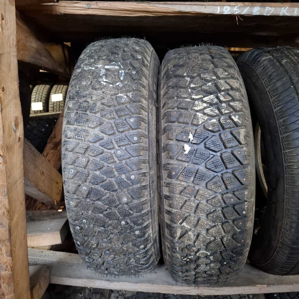 185/80R14 95Q Michelin Ivalo Käytetty nastarengas Ajamaton DOT-99