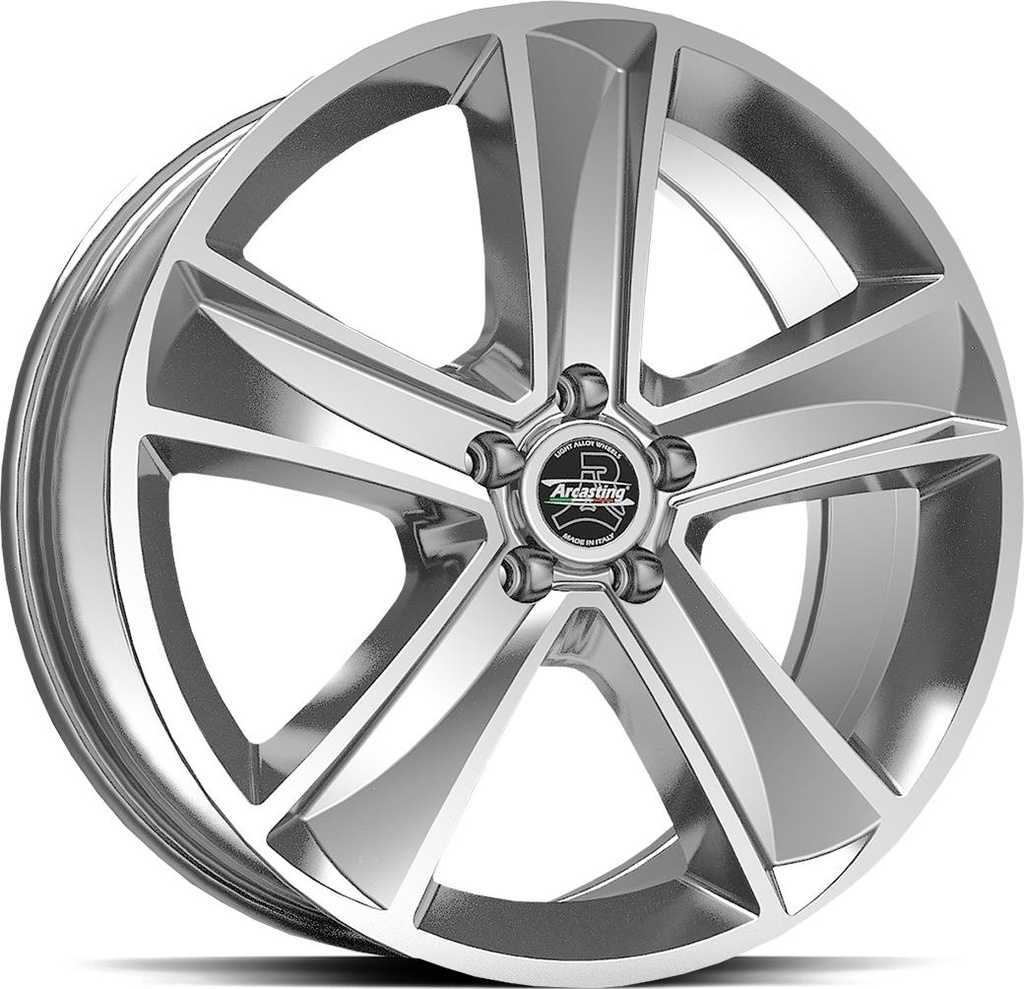 ARCASTING MAMMUT CHROME SILV 8x18 5/112 ET50 CB66.6