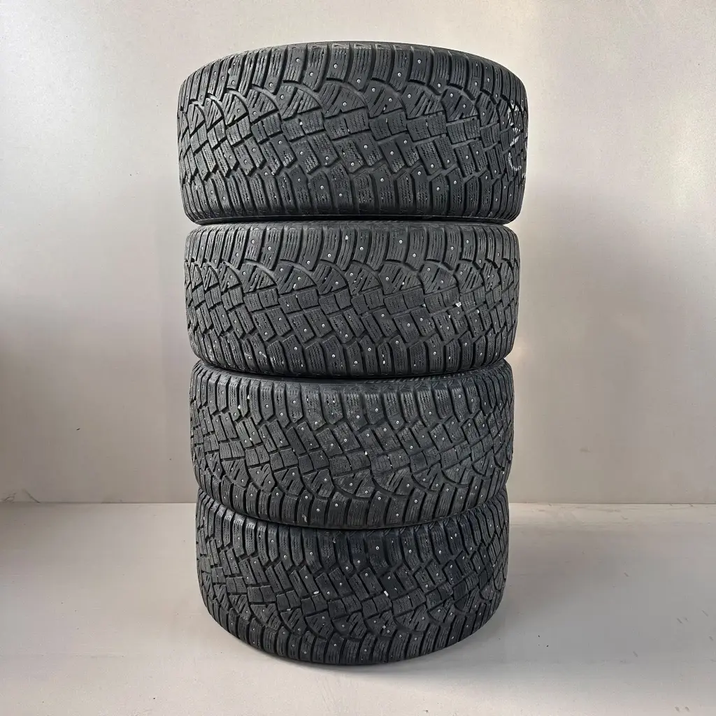 245/45R17 99T XL Continental IceContact 2 Käytetty nastarengas 5-6mm DOT-15