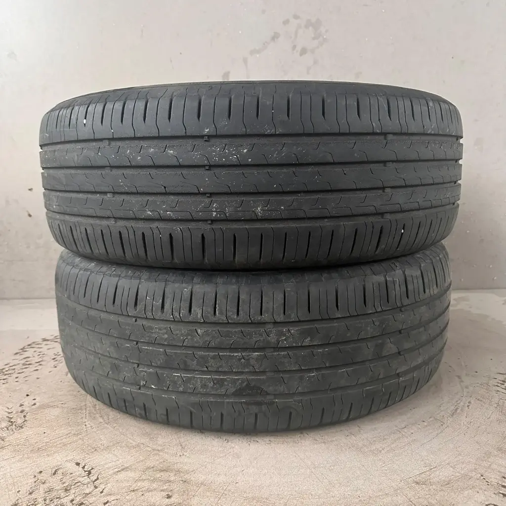 205/55R17 91V Continental EcoContact 6 Käytetty kesärengas 4-4,5mm DOT-21