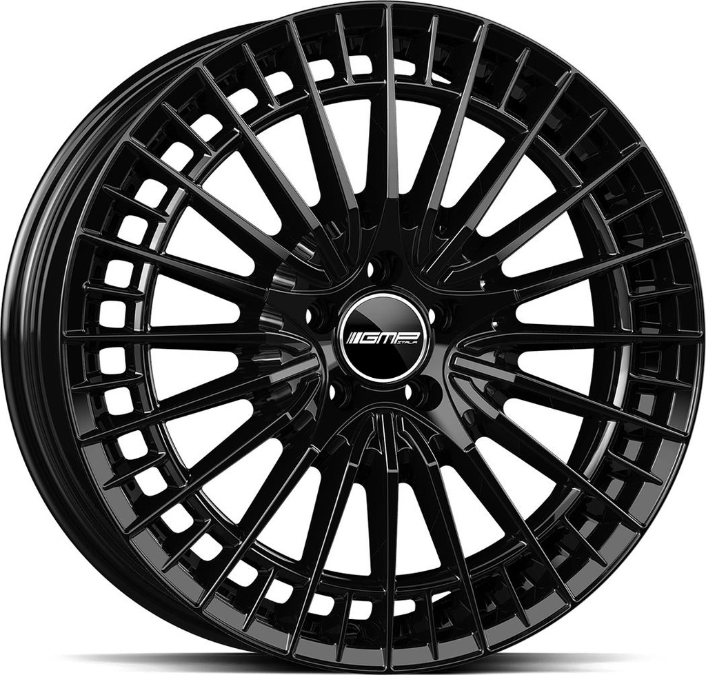 GMP QSTAR GLOSS BLACK 8x20 5/112 ET35 CB66.6