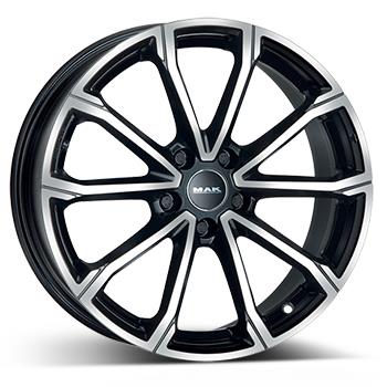 MAK DAVINCI BLK/POL 7x17 5/114.3 ET35 CB60.1