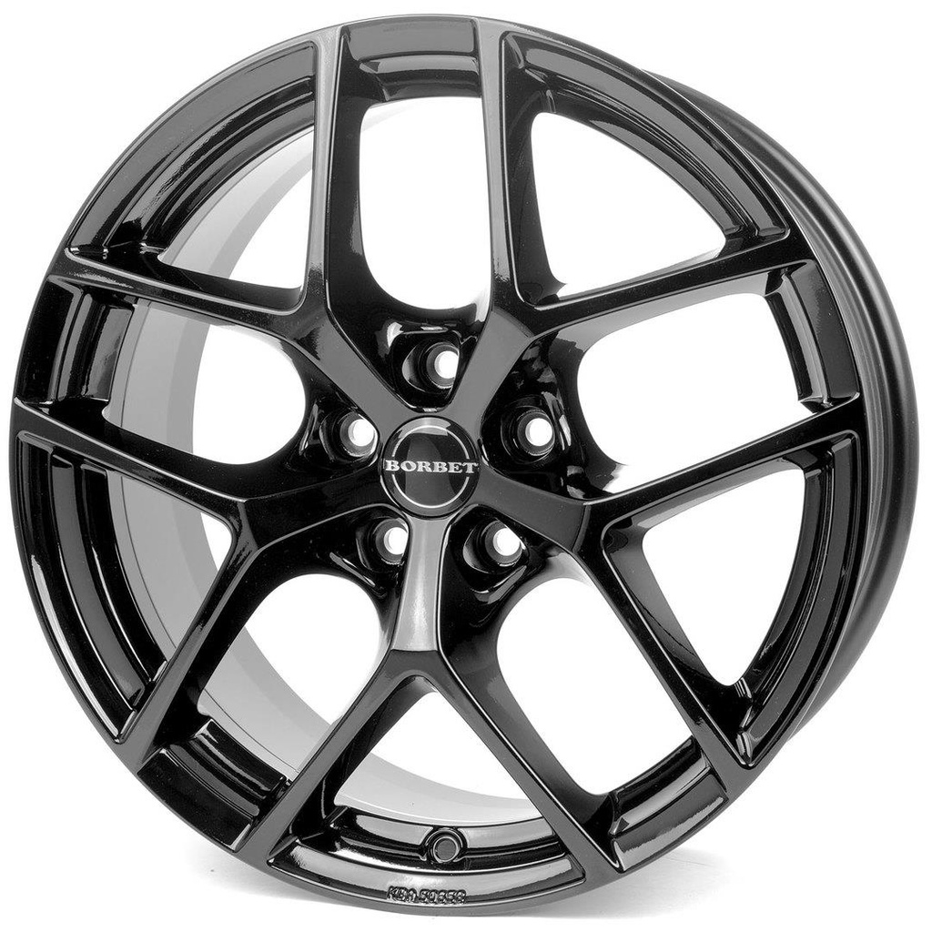 BORBET Y BLACK GLOSS 8.5x20 5/114.3 ET41 CB72.5