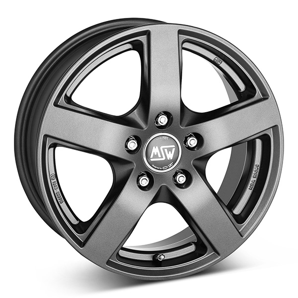 MSW 55 VAN M.DARK GREY | 7X17 5-112 E51 C66,5 R14 7x17 5/112 ET51 CB66.5