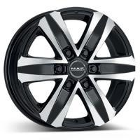 MAK STONE 6 BLACK MIRROR 8x18 6/139.7 ET15 CB106.1