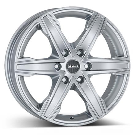 MAK KING6 SILVER 6.5x16 6/130 ET54 CB84.1