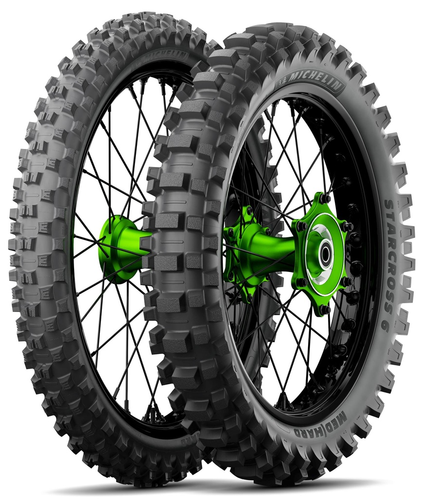 110/100-18 64M MICHELIN STARCROSS 6 MEDIUM HARD