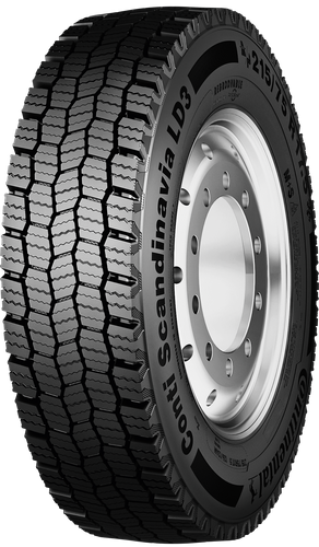 215/75R17.5 126/124M CONTINENTAL CONTI SCANDINAVIA LD3