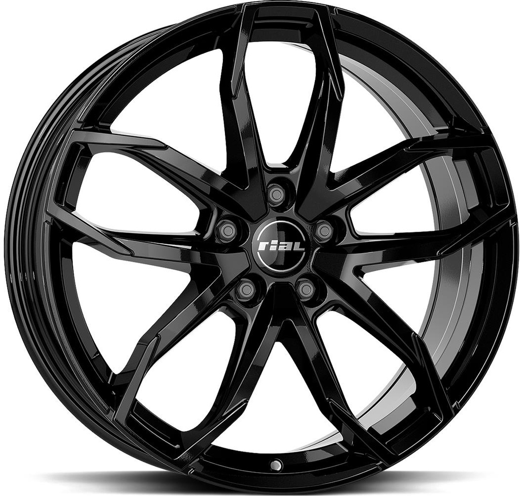 RIAL LUCCA DIAM BLACK 6.5x17 4/108 ET40 CB63.4