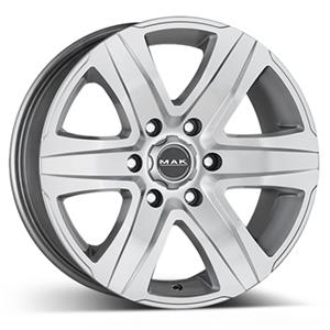 MAK STONE6 SILVER 7.5x17 6/139.7 ET30 CB112