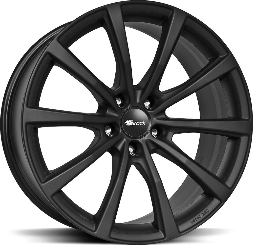 BROCK B32 BLACK MATT 7.5x19 5/112 ET33 CB66.6