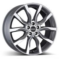MAK HIGHLANDS SILVER 9.5x21 5/120 ET49 CB72.6