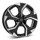 MSW 43 G.BLK/POL 8x19 5/114.3 ET45 CB73.1