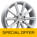 MEGA WHEELS VIRGO SILVER 7x17 5/112 ET38 CB73.2