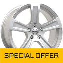 MEGA WHEELS LEO SILVER 8x19 5/112 ET45 CB66.5