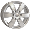 MEGA WHEELS HERCULES 6 SILVER 6.5x16 6/120 ET50 CB74.6