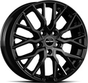 GMP BOOSTER GLOSS BLACK 7.5x18 5/114.3 ET40 CB66.1