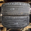 215/55R18 99V XL Continental EcoContact 5 Käytetty kesärengas 3-4mm DOT-18 -19