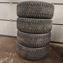 225/55R17 101T XL Nokian Tyres Hakkapeliitta 9  Käytetty nastarengas 6-7mm DOT-17