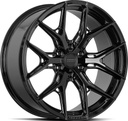 VOSSEN HF6.4 GLOSS BLACK 9.5x22 6/139.7 ET20 CB106.1