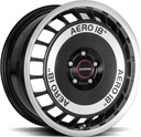 RONAL R50 AERO BLACK FRONT CUT 7.5x16 4/100 ET38 CB68