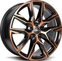 RONAL R71 JET BLACK COPPER MATT FRONT CU 10.5x21 5/112 ET43 CB66.5