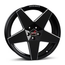 BORBET A BLACK MATT 8x18 5/112 ET44 CB57.1