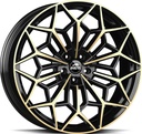 GMP A105 PIANO BLACK CHAMPAGNE 9.5x22 5/120 ET40 CB72.6