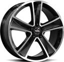 ARCASTING MAMMUT DIAM BLACK 7x17 5/130 ET55 CB78.1