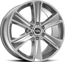 ARCASTING MAMMUT CHROME SILVER 7x16 6/130 ET50 CB84.1