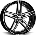 BROCK B33 BLACK FULL POL 8.5x19 5/114.3 ET38 CB72.6