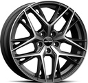 GMP LUNICA MATT ANTHRACITE DIAM 9.5x20 5/112 ET50 CB66.6