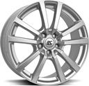 BROCK RC25T CRYSTAL SILV 6.5x16 5/130 ET43 CB84.1