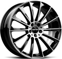 GMP STELLAR BLACK DIAM 11x22 5/130 ET55 CB71.6