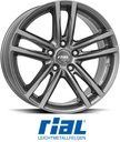 RIAL X10 METAL GREY 7x16 5/112 ET52 CB66.7
