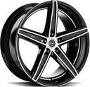 OXGIN EVOLUTION BLACK FULL POL 9.5x19 5/114.3 ET45 CB72.6