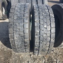 265/70R19.5 140/138M BRIDGESTONE R-DRIVE 002 Käytetty KA-rengas Veto DOT-19 10mm