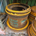 Käytetty Työkoneen lukkovanne 24x29" PJ: 16x495mm KR: 430mm Vanteen takamitta: 610mm