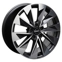 MEGA WHEELS ZENITH ANTHRACITE GREY FRONT POLISHED 8.5x19 5/112 ET42 CB57.1