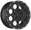 STATUSFÄLGAR D214 FLATBLACK MILLED RIVETS 8x18 5/120 ET45 CB74.1
