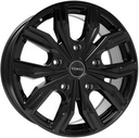 ROMAC TORQUE GLOSS BLACK 6.5x16 5/160 ET50 CB65.1