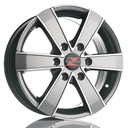 BARZETTA TORO TITANIUMPOLISH PAKETTIAUTOIHIN 7x16 6/120 ET50 CB74.6